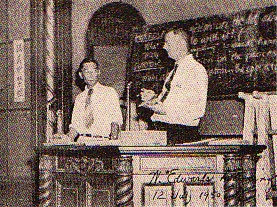 Dr. Deming's lecture in Japan in 1950.